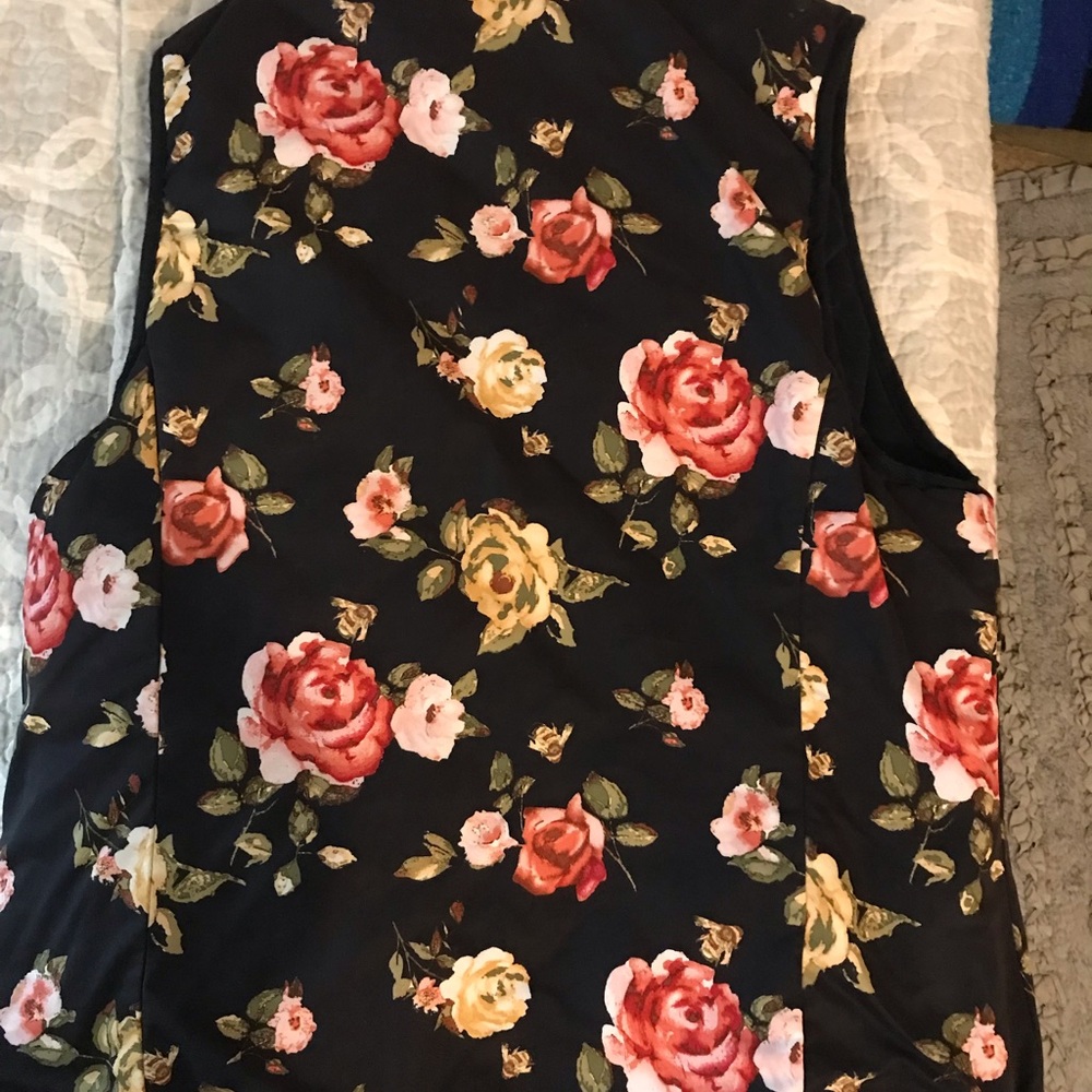 Reversible Blue Vest